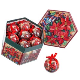 Коледни топки Многоцветен Polyfoam Ø 7,5 cm (14 броя)