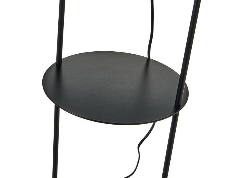 Настолна лампа Черен Метал 60 W 220-240 V 22 x 22 x 150 cm