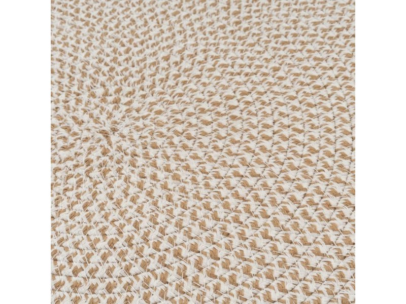Килим Бял Бежов 90 x 90 x 0,2 cm