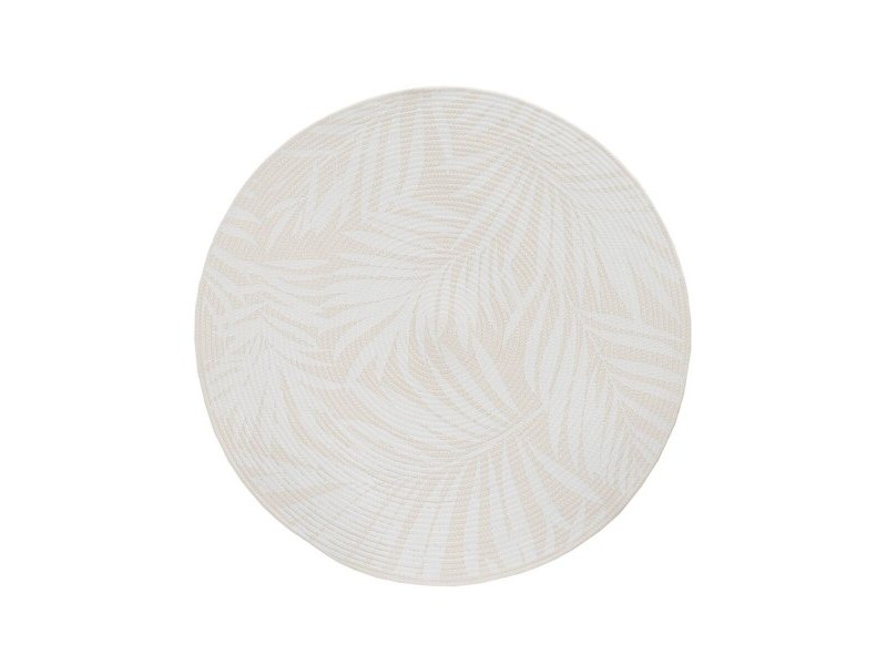 Килим Бял Бежов 90 x 90 x 0,5 cm