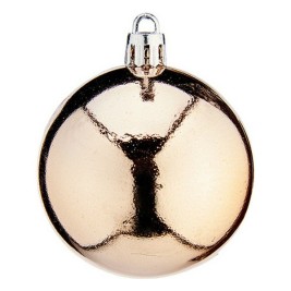 Коледни топки Ø 6 cm 24 броя Champagne PVC
