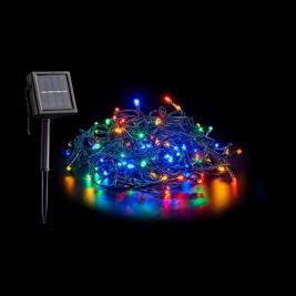 Гирлянда от LED Светлини Krist+ 01784 Многоцветен Слънчев