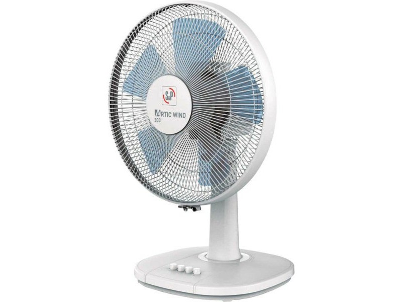 Настолен вентилатор S&P ARTIC WIND300 Бял 35 W