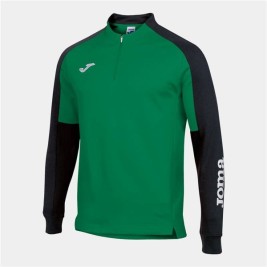 Детски суичър без качулка Joma Sport Championship Черен Зелен 11-12 години