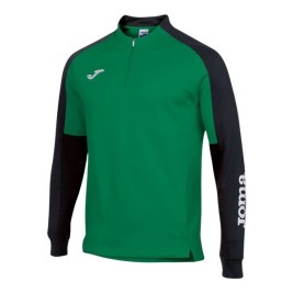 Детски суичър без качулка Joma Sport Championship Черен Зелен 11-12 години