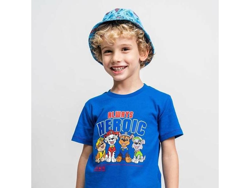 Детски Тениска с къс ръкав The Paw Patrol Тъмно синьо 6 години