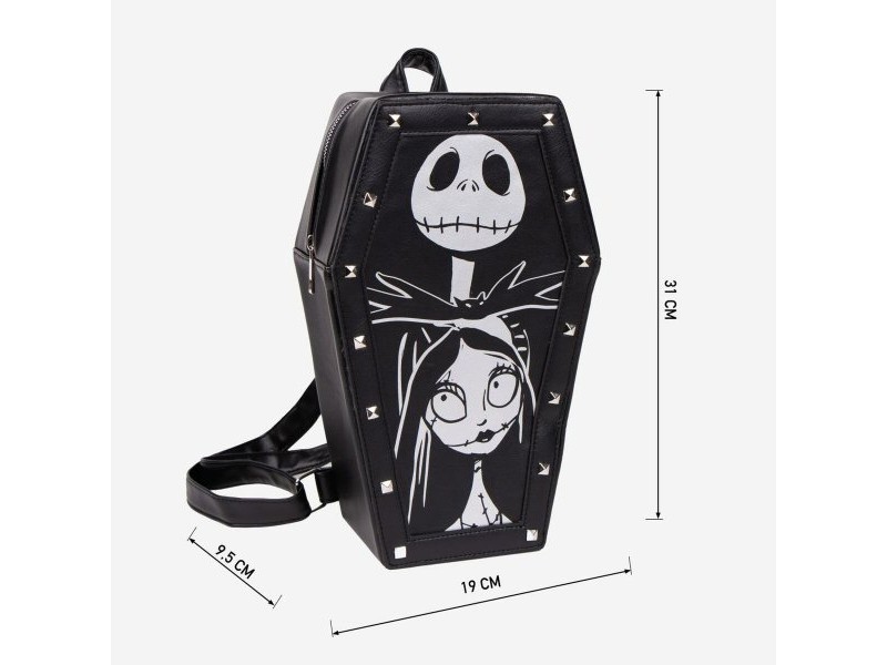 Раница The Nightmare Before Christmas Черен 19 x 31 x 10,5 cm