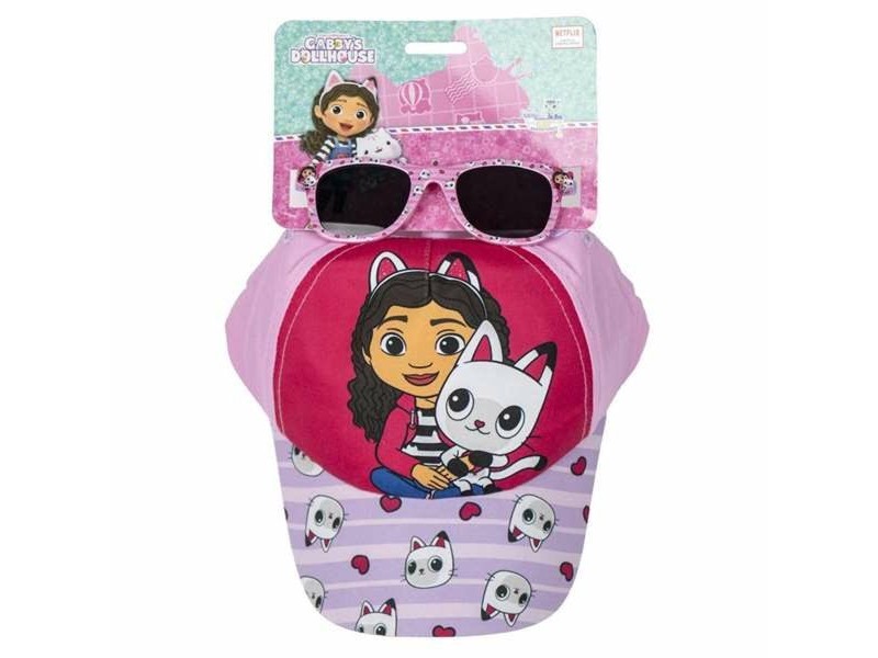 Комплект шапка и слънчеви очила Gabby's Dollhouse