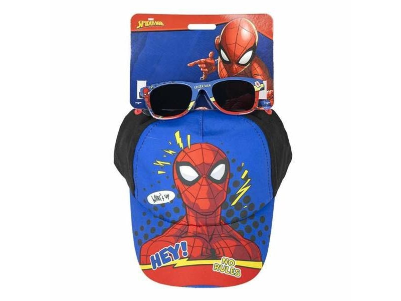Комплект шапка и слънчеви очила Spider-Man Детски 2 Части