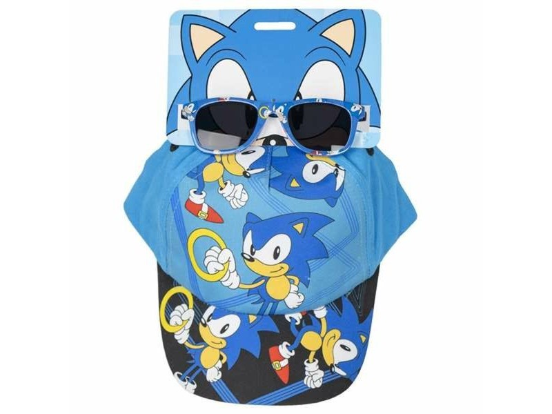 Комплект шапка и слънчеви очила Sonic 2 Части Детски