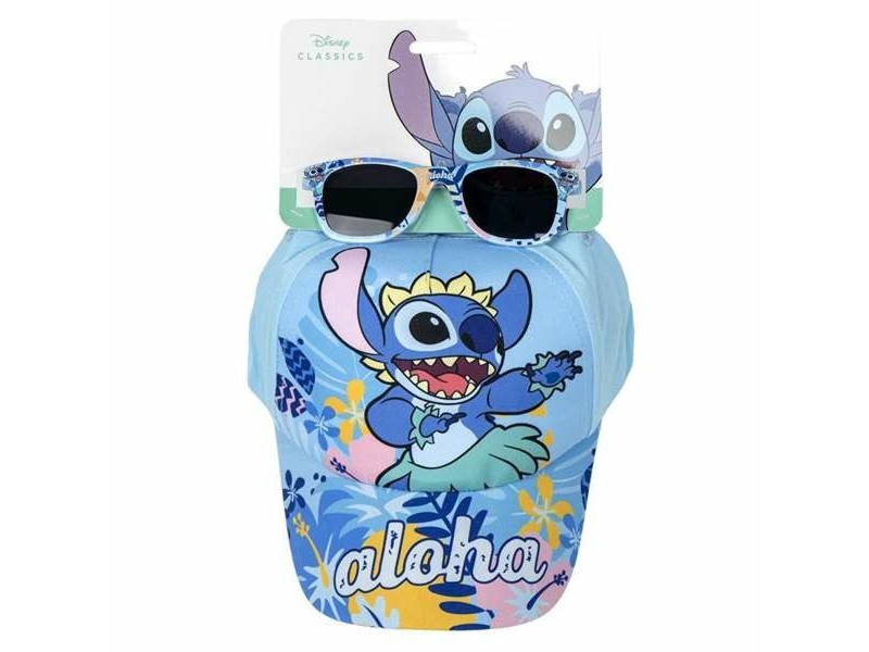 Комплект шапка и слънчеви очила Stitch 2 Части Детски