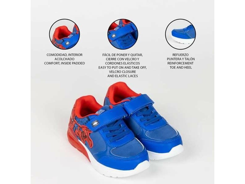 Маратонки с LED Spider-Man Тъмно синьо 29