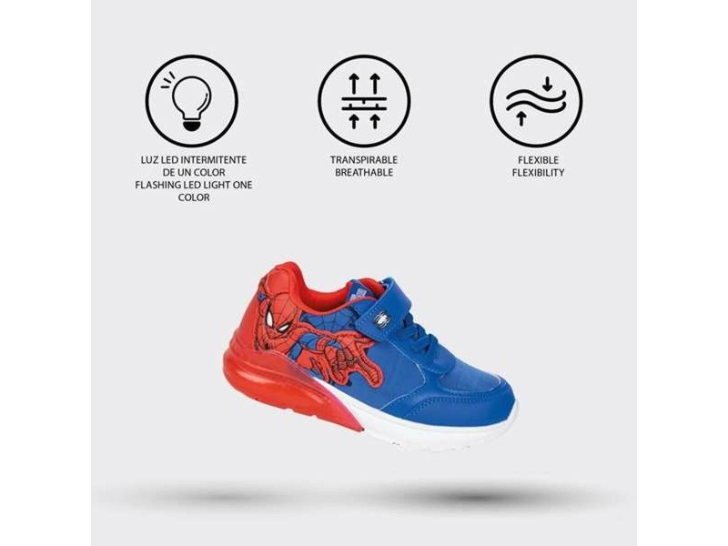 Маратонки с LED Spider-Man Тъмно синьо 29