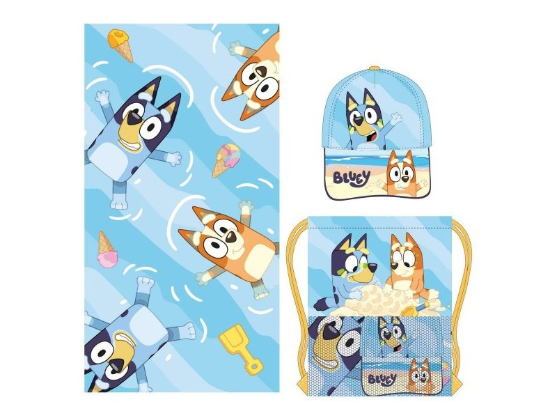 Кърпа за баня Bluey Син 33 x 27 x 7 cm