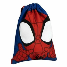 Раница с връвка Spidey Тъмно синьо 27 x 33 cm