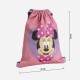 Раница с връвка Minnie Mouse Розов 27 x 33 cm