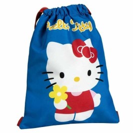 Раница с връвка Hello Kitty Син 27 x 33 cm