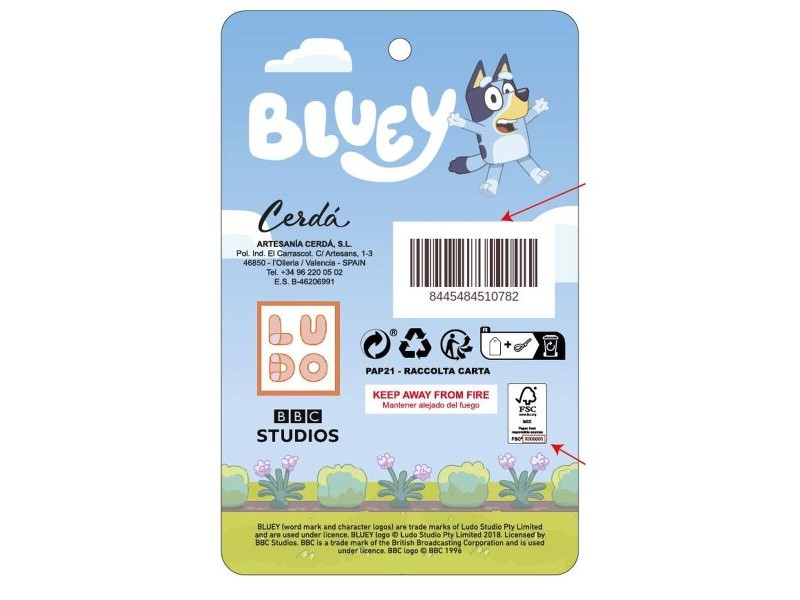 Термо чанта Bluey Син