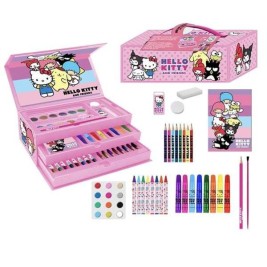 Кутия за Оцветяване Hello Kitty Розов