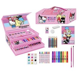 Кутия за Оцветяване Hello Kitty Розов
