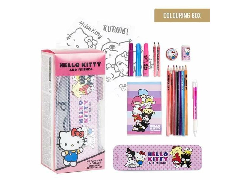Комплект за Рисуване Hello Kitty Бял