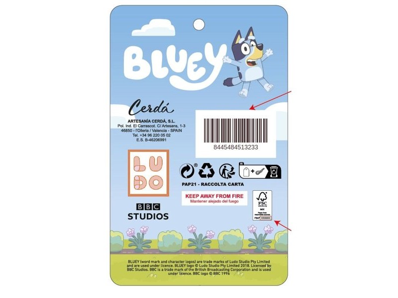 Комплект за Рисуване Bluey Син
