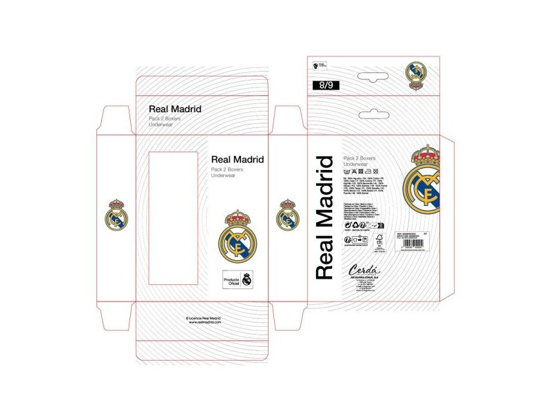 банските за момчета Real Madrid C.F. Многоцветен