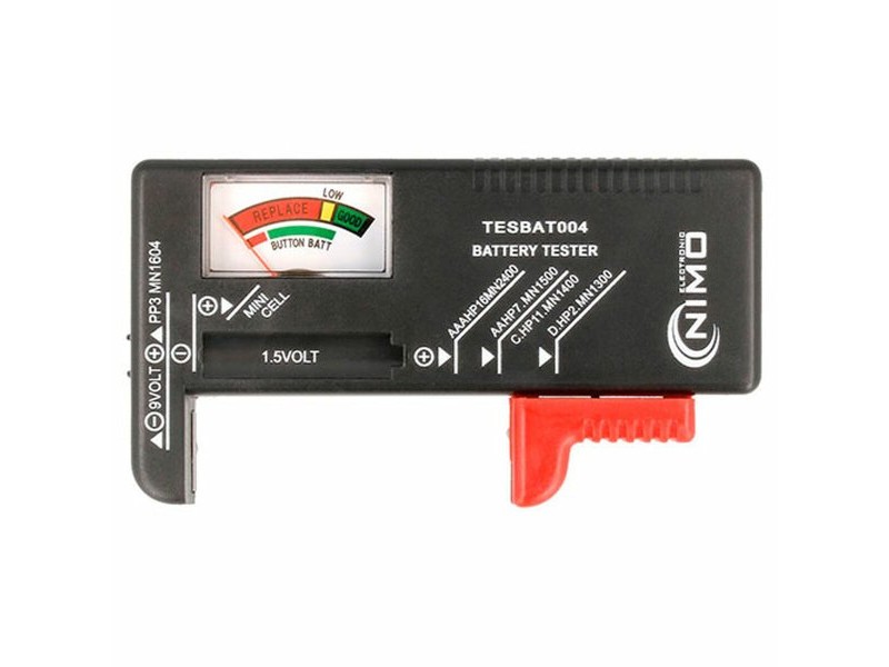 Проверител NIMO Батерия 1,5 V 9 V