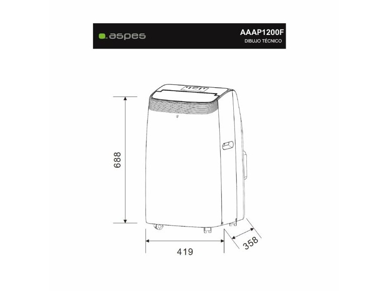 Климатик Aspes AAAP1200F A
