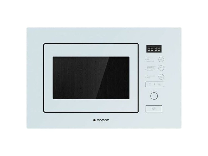 Микровълнова Фурна с Грил Aspes AMWI2800DGB Бял 800 W 20 L
