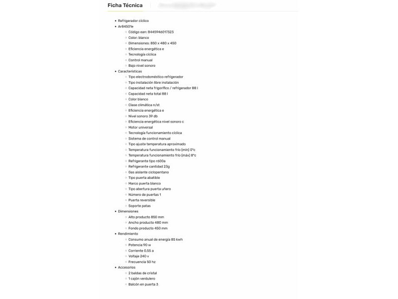 Комбиниран хладилник Aspes AR84501E     85