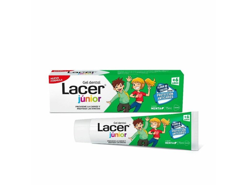 Паста за зъби Lacer Мента Джуниър (75 ml)