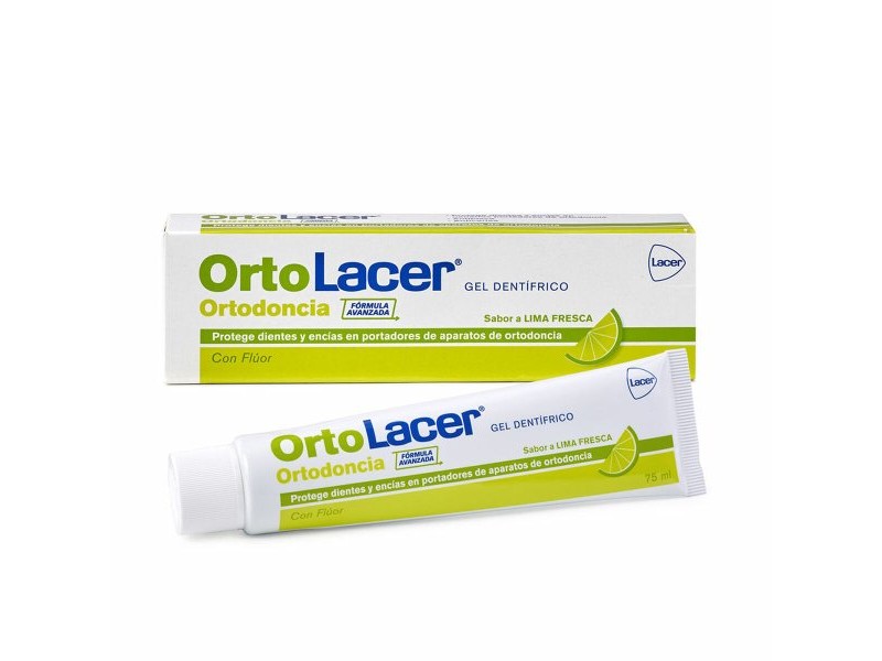 Паста за зъби Lacer Ortodoncia Верде Лимон (75 ml)