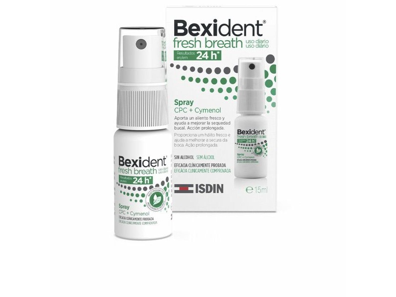 Спрей за уста Isdin Bexident Fresh Breath 15 ml Spray Свеж Дъх