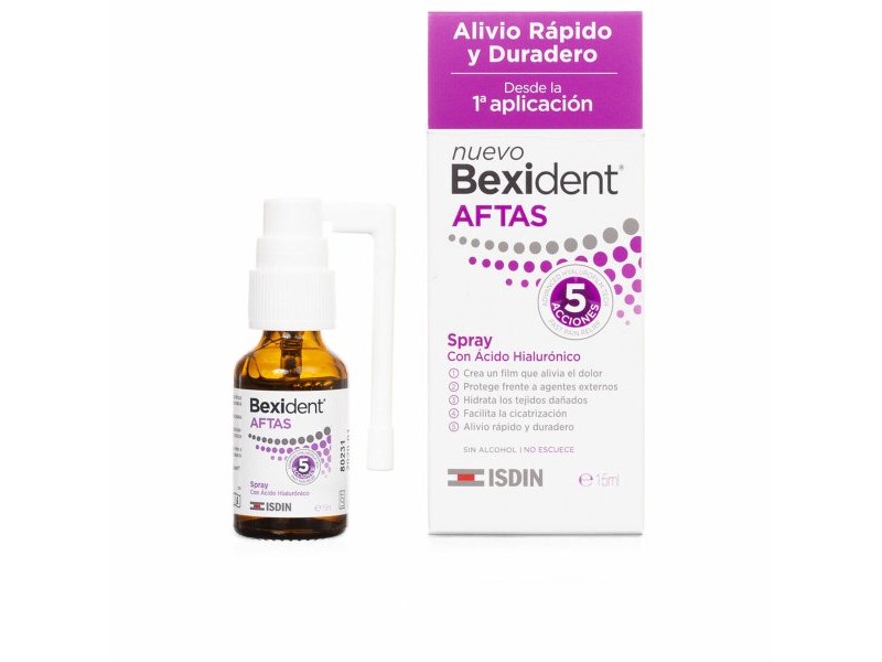 Вода за Уста Isdin Bexident Aftas Защита за уста (15 ml)