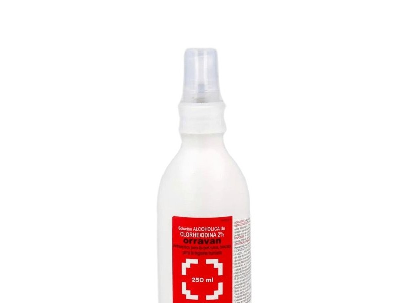 Дезинфекциращ Спрей Orravan CLORHEXIDINA 2% 250 ml Антисептично Хлорхексидин