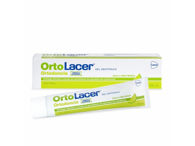 Паста за зъби Lacer Ortodoncia Верде Лимон (125 ml)