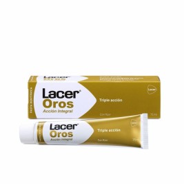 Паста за Зъби с Тройно Действие Lacer Oro   (75 ml)
