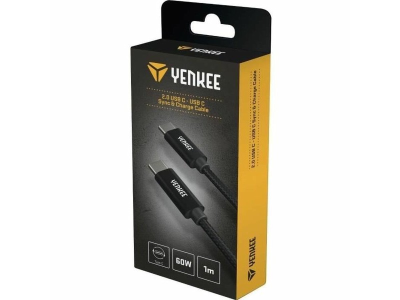 Кабел USB-C Yenkee YCU C101 BK 1 m