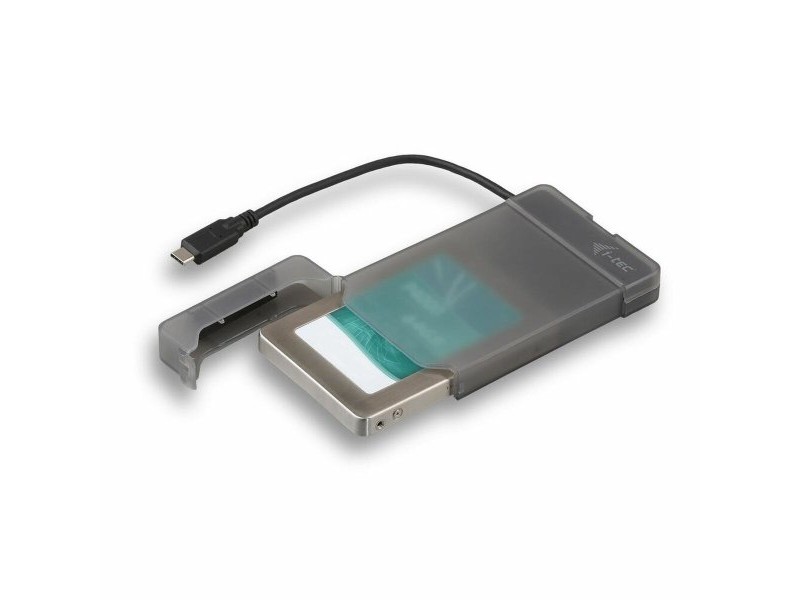 Калъф за твърд диск i-Tec C31MYSAFEU313 Черен Сив USB USB-C Sata II