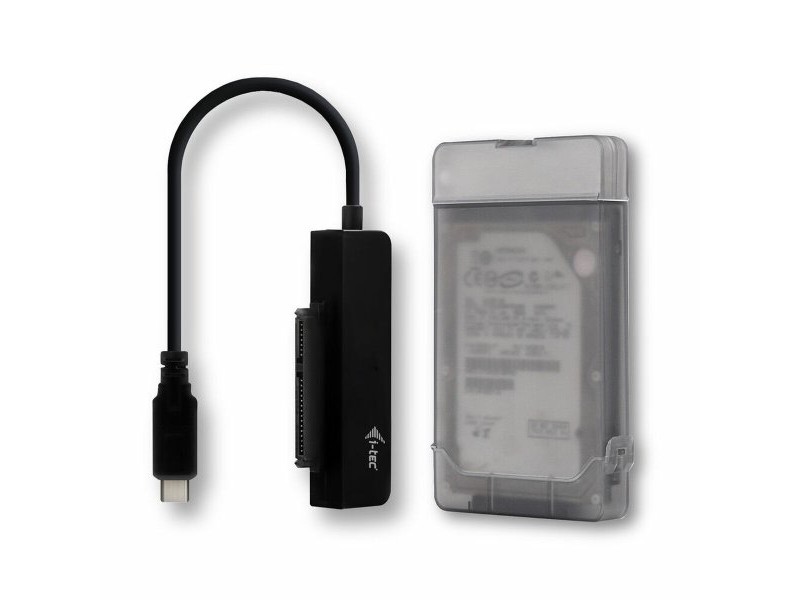 Калъф за твърд диск i-Tec C31MYSAFEU313 Черен Сив USB USB-C Sata II