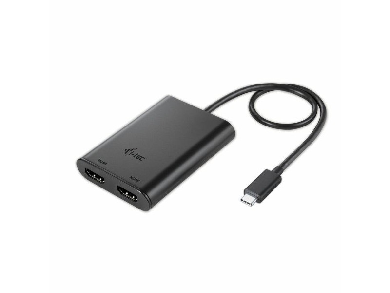 Адаптер за DisplayPort към HDMI i-Tec C31DUAL4KHDMI        Черен 4K Ultra HD