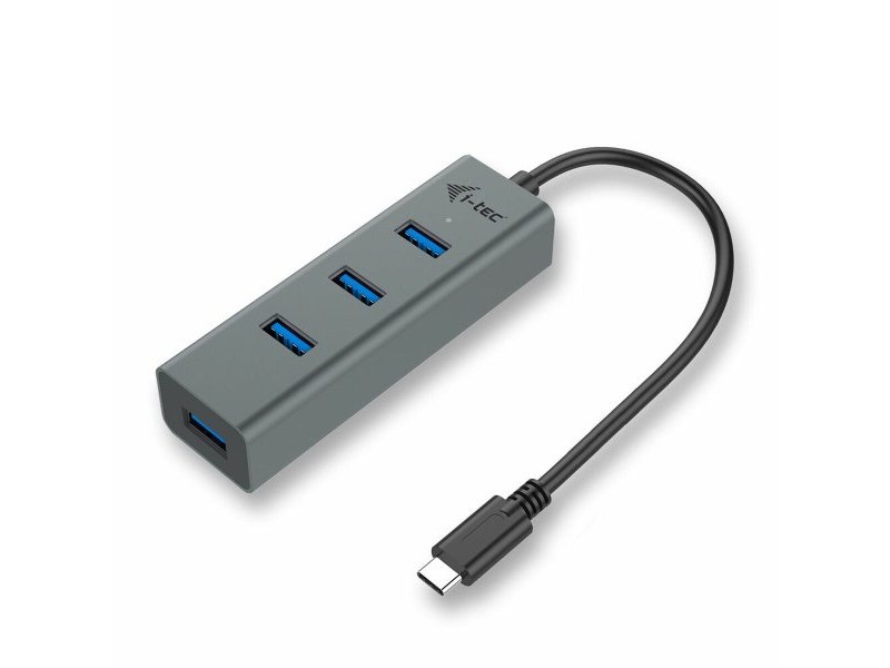 USB извод i-Tec C31HUBMETAL403 USB x 4 Сив