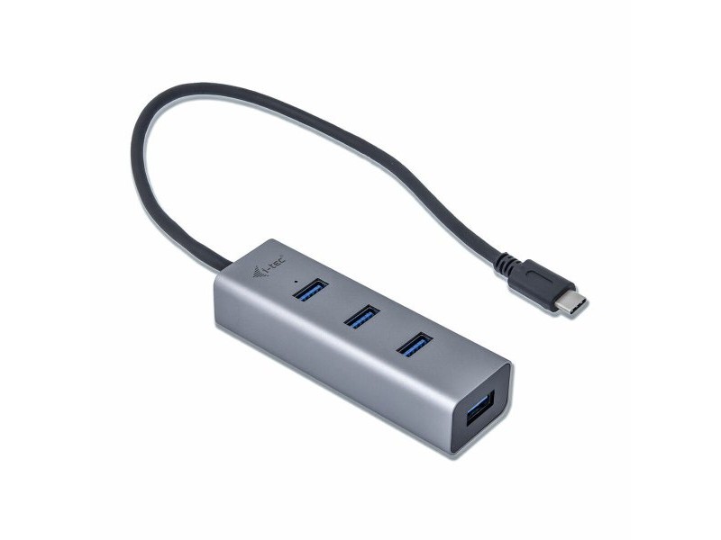 USB извод i-Tec C31HUBMETAL403 USB x 4 Сив