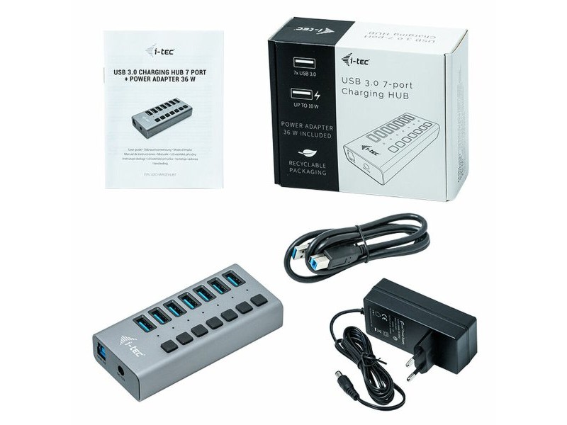 USB извод i-Tec U3CHARGEHUB7