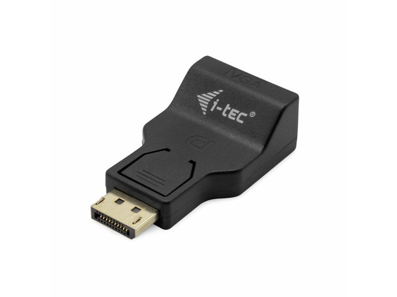 Адаптер за DisplayPort към VGA i-Tec DP2VGAADA            Черен