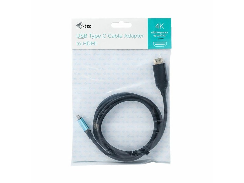 Кабел USB-C към HDMI i-Tec C31CBLHDMI60HZ2M Черен 2 m 4K Ultra HD