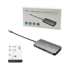 Докинг станция i-Tec C31NANODOCKVGAPD     Сребро