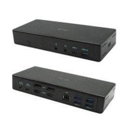 USB извод i-Tec C31QUATTRODOCKPD Черен