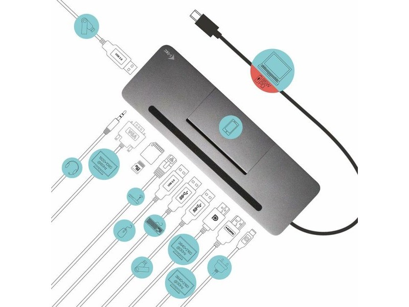 USB извод i-Tec C31FLATDOCKPDPRO